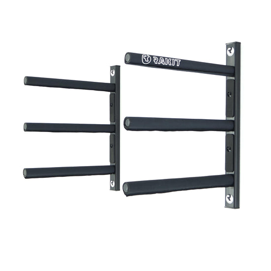 7-10 Surfboard Rack - Rakit Systems SURF board storage. Horizontally or vertically. Inside or outside. The ultimate powder coated aluminium construction. Flat packed for shipping. Free delivery in SA. Worldwide delivery available.