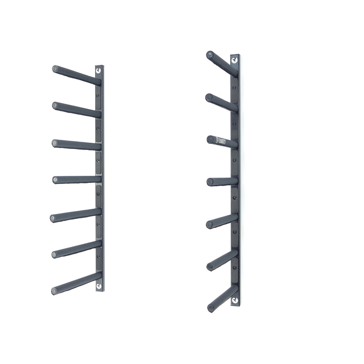 Board Room Surf Rack - Rakit Systems 7 board horizontal or 14 board vertical. The ultimate wall mounted surfboard racks. Modular aluminium construction, flat packed for shipping worldwide. SURFBOARD RACK STORAGE BOARD RACK CAPE TOWN SOUTH AFRICA #WHEREBOARDSSLEEP