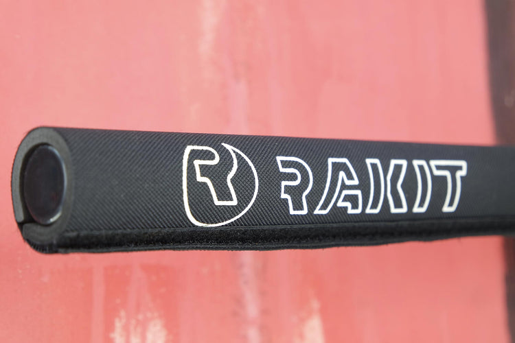 Board Room Surf Rack - Rakit Systems Full foam pad cover on all our board racks. #whereboardssleep